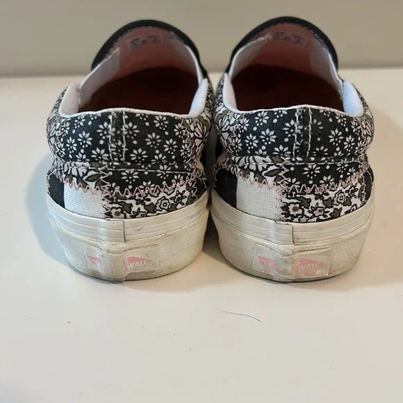 💕🖤VANS SLIDE ON WOMAN SIZE 6 - Picture 7 of 10